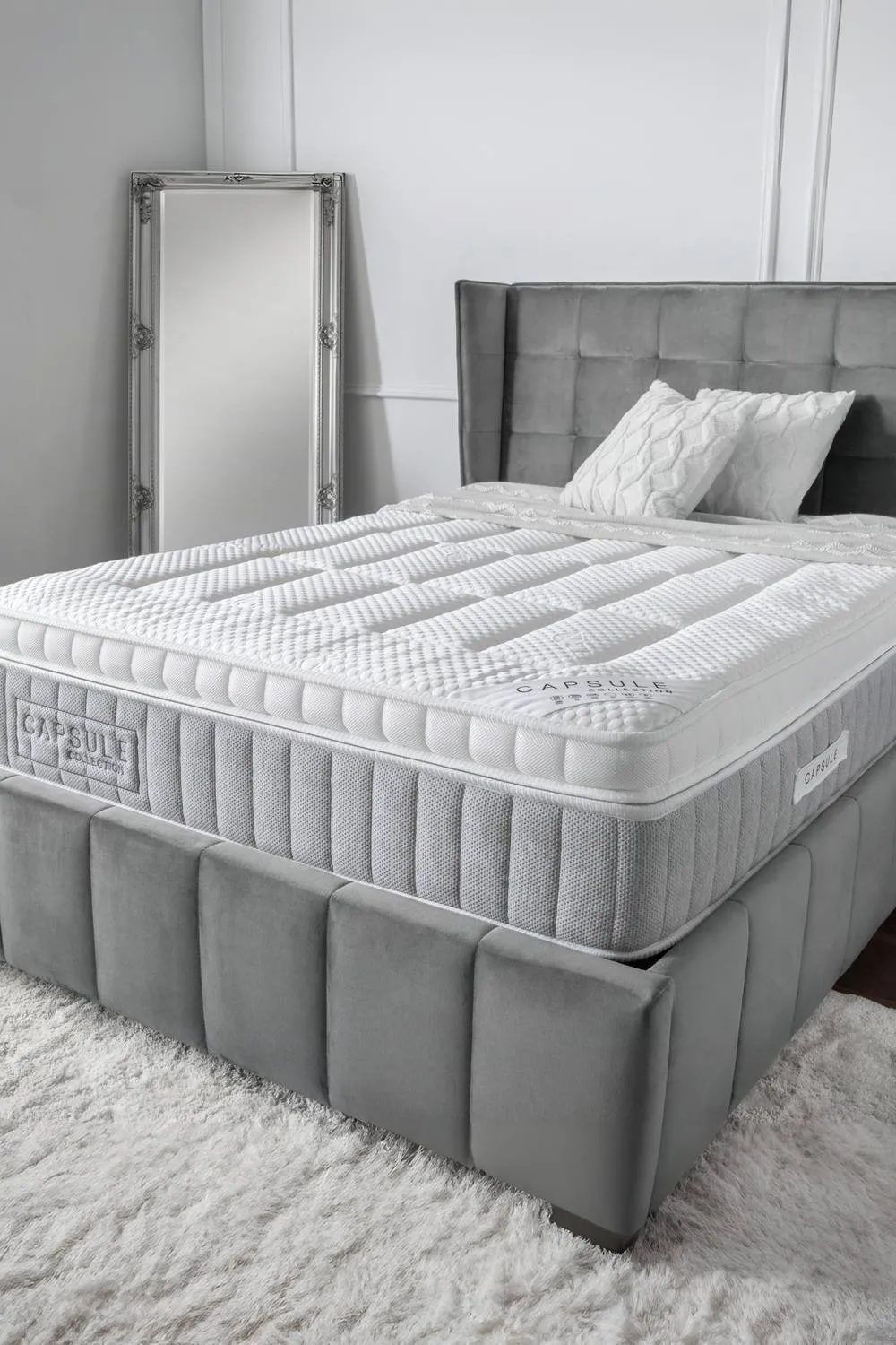 Julian Bowen Capsule Box Top 2000 Pocket Sprung Mattress in White