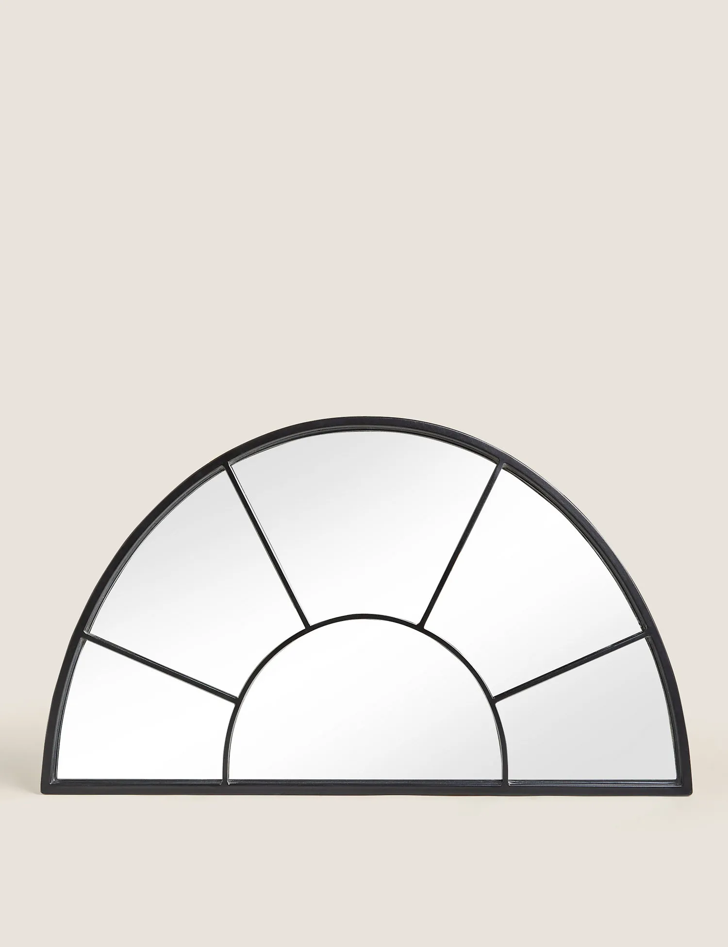 M&S Manhattan Small Half Moon Mirror