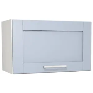 Wickes Ohio Hazy Blue Shaker Narrow Wall Unit - 600mm