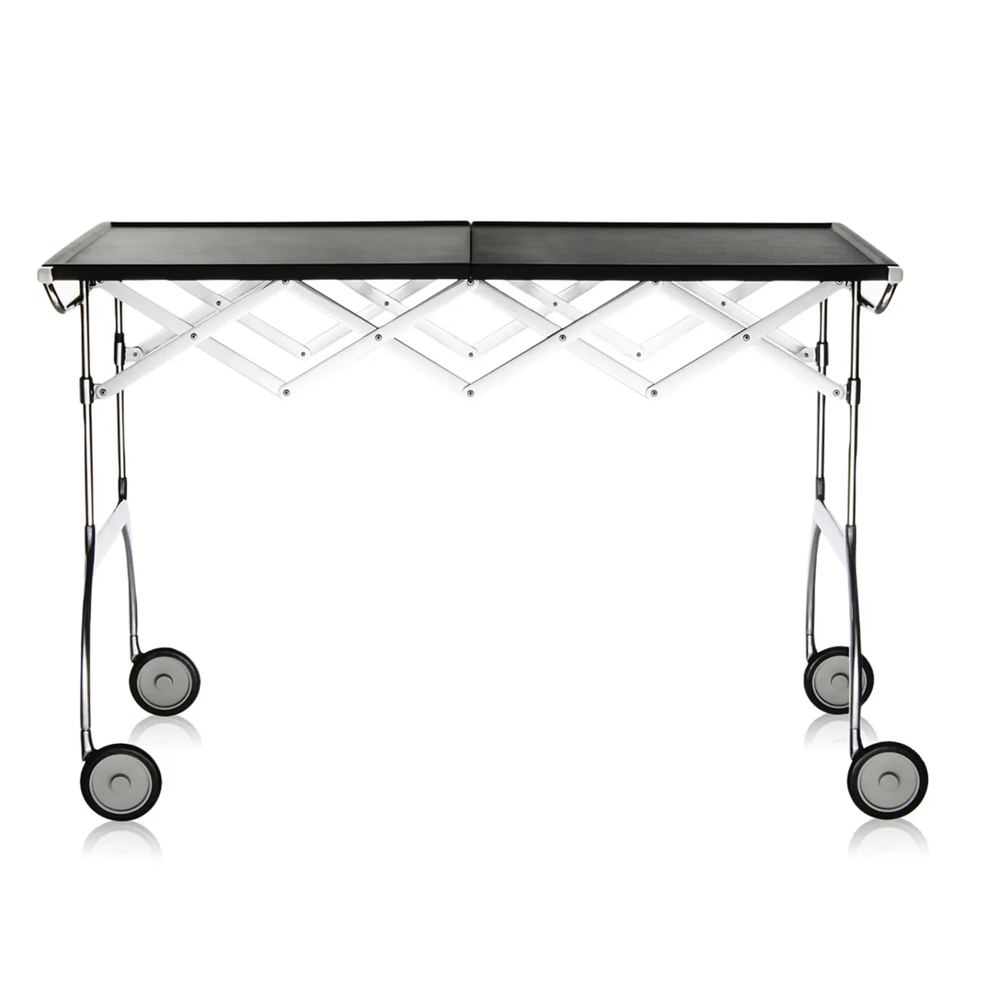 Kartell Battista Folding Trolley Black