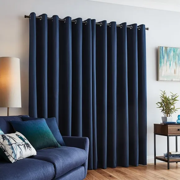 Solar Blackout Eyelet Curtains 5