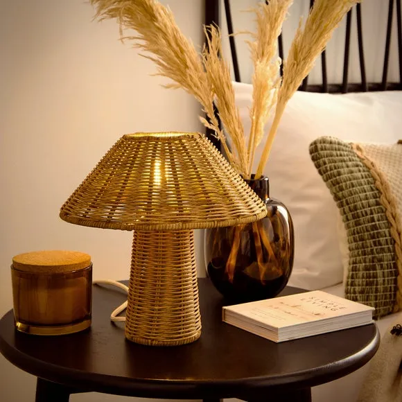 Ruri Rattan Table Lamp 2
