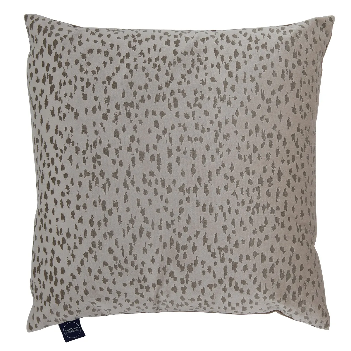 Staris Taupe Cushion, Square Fabric | Barker & Stonehouse 4