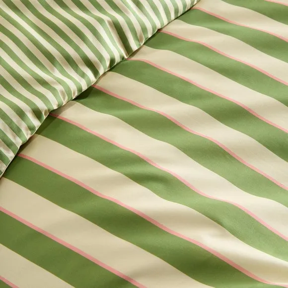 Fusion Bold Stripe Polycotton Duvet Cover & Pillowcase Set 3