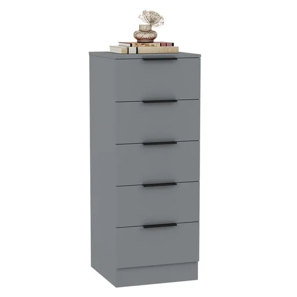 Hayes 5 Drawer Narrow Chest 6