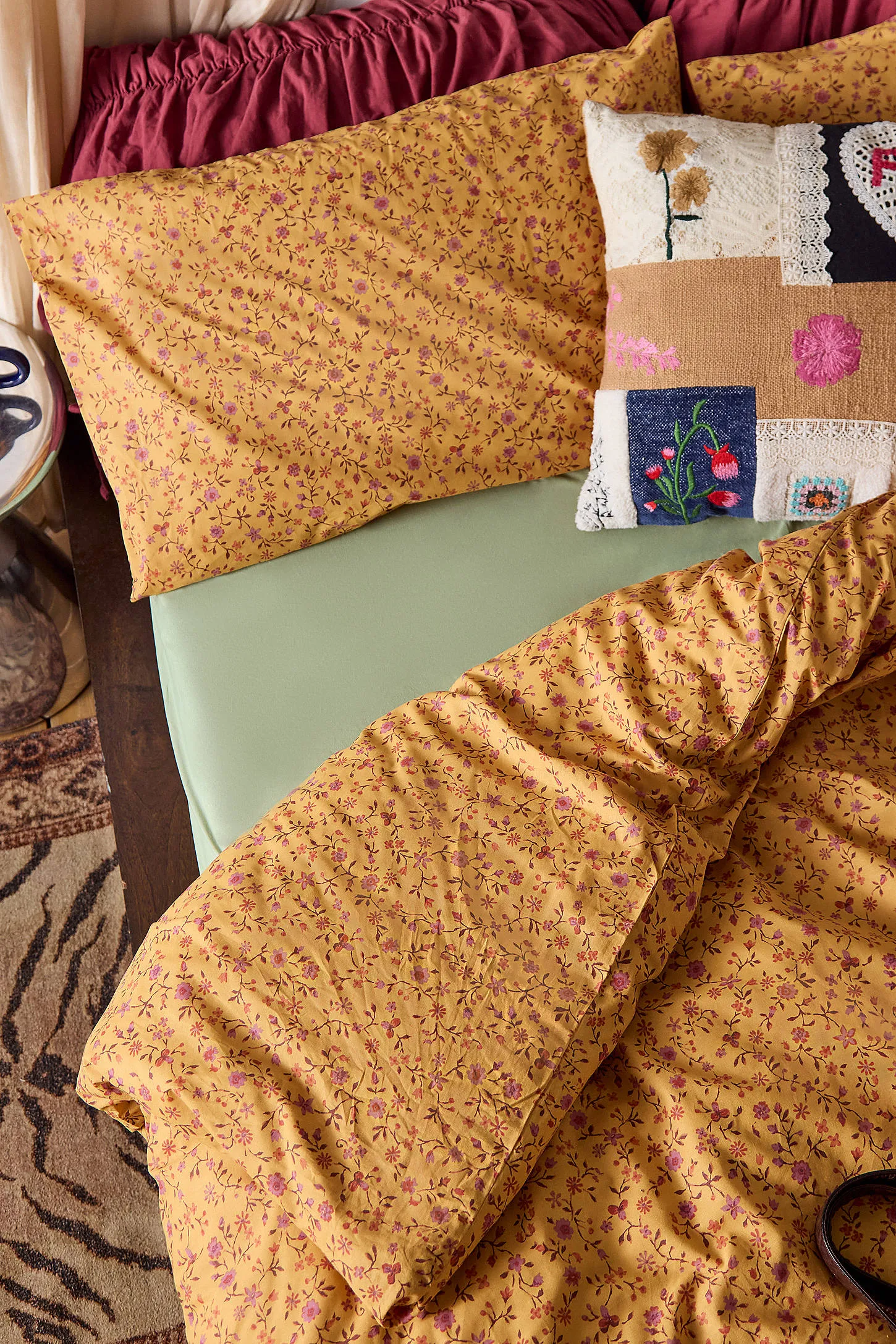Clarissa Duvet Set - Yellow 5