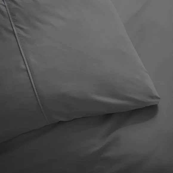 Dorma Crisp & Fresh 400 Thread Count Egyptian Cotton Percale Standard Pillowcase 4