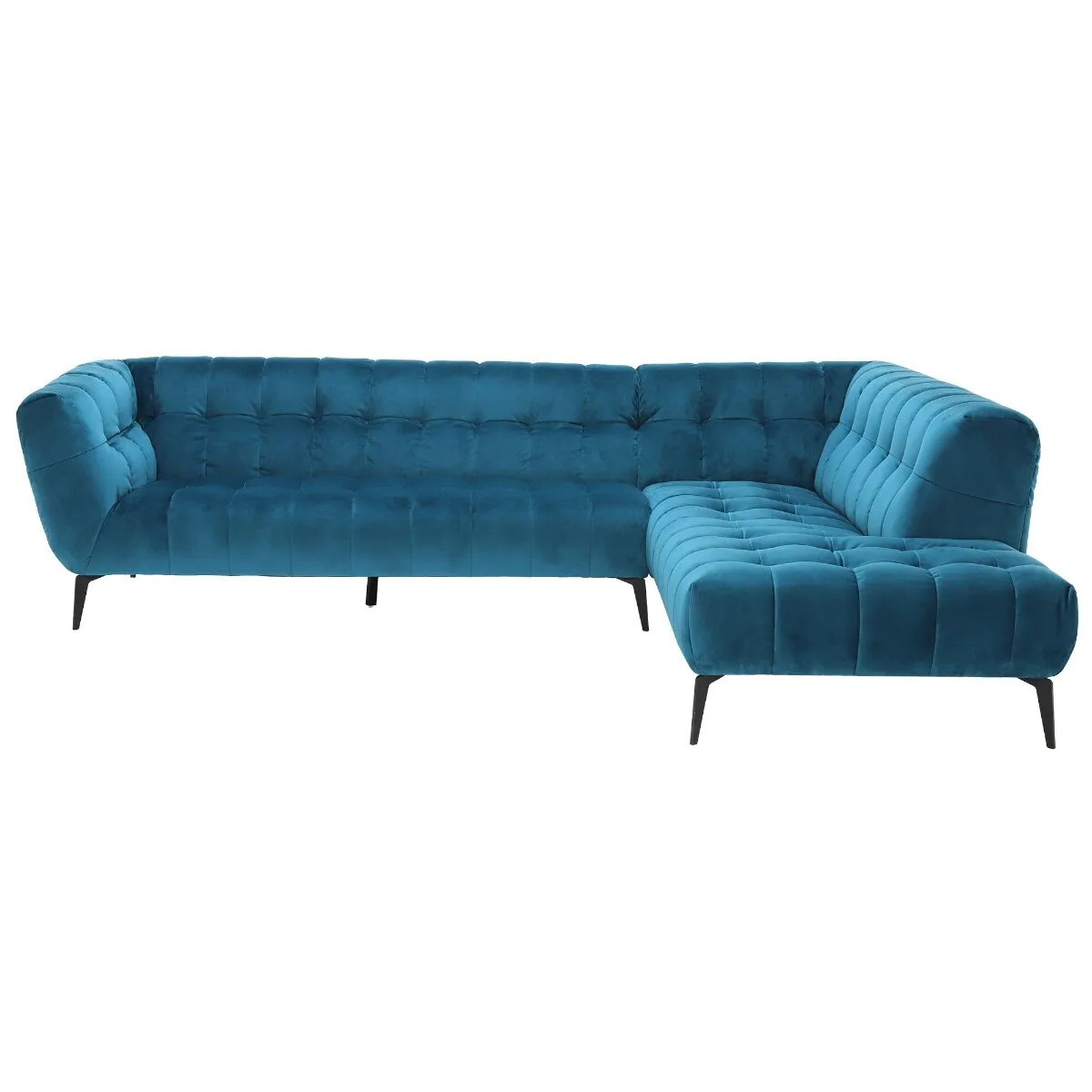 Azalea Corner Group Chaise Right Sofa, Teal | Barker & Stonehouse 2