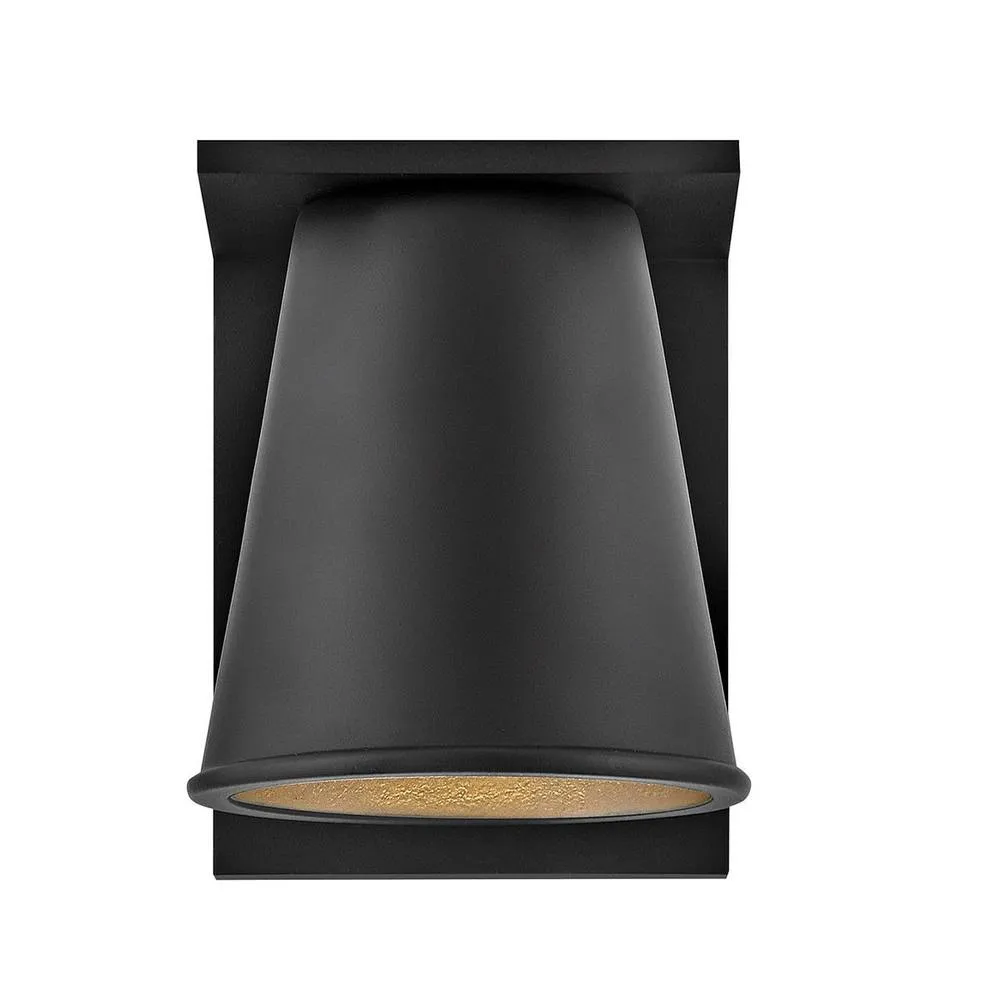 Netlighting Hinkley Hans Outdoor Wall Down Lamp Black 2700K IP44 1x GU10 5