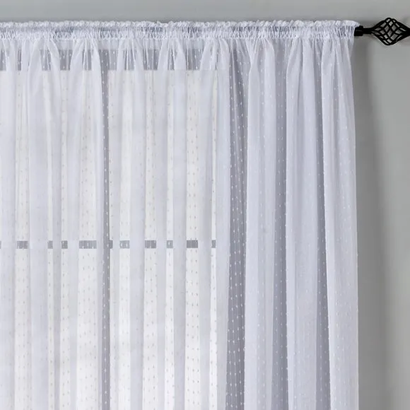 By the Metre Harrogate Slub Voile 1