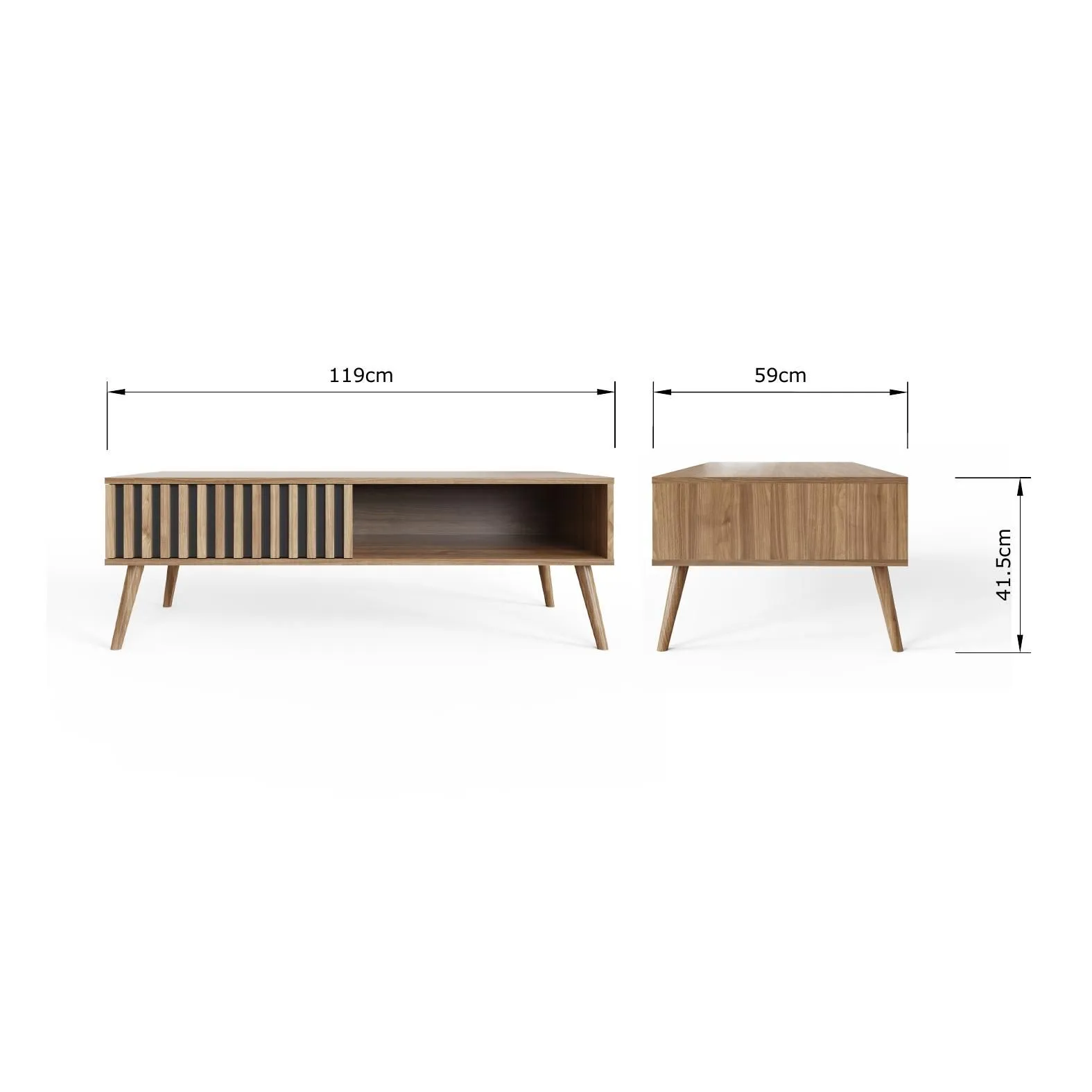 GFW Rowan Coffee Table in Light Oak 6