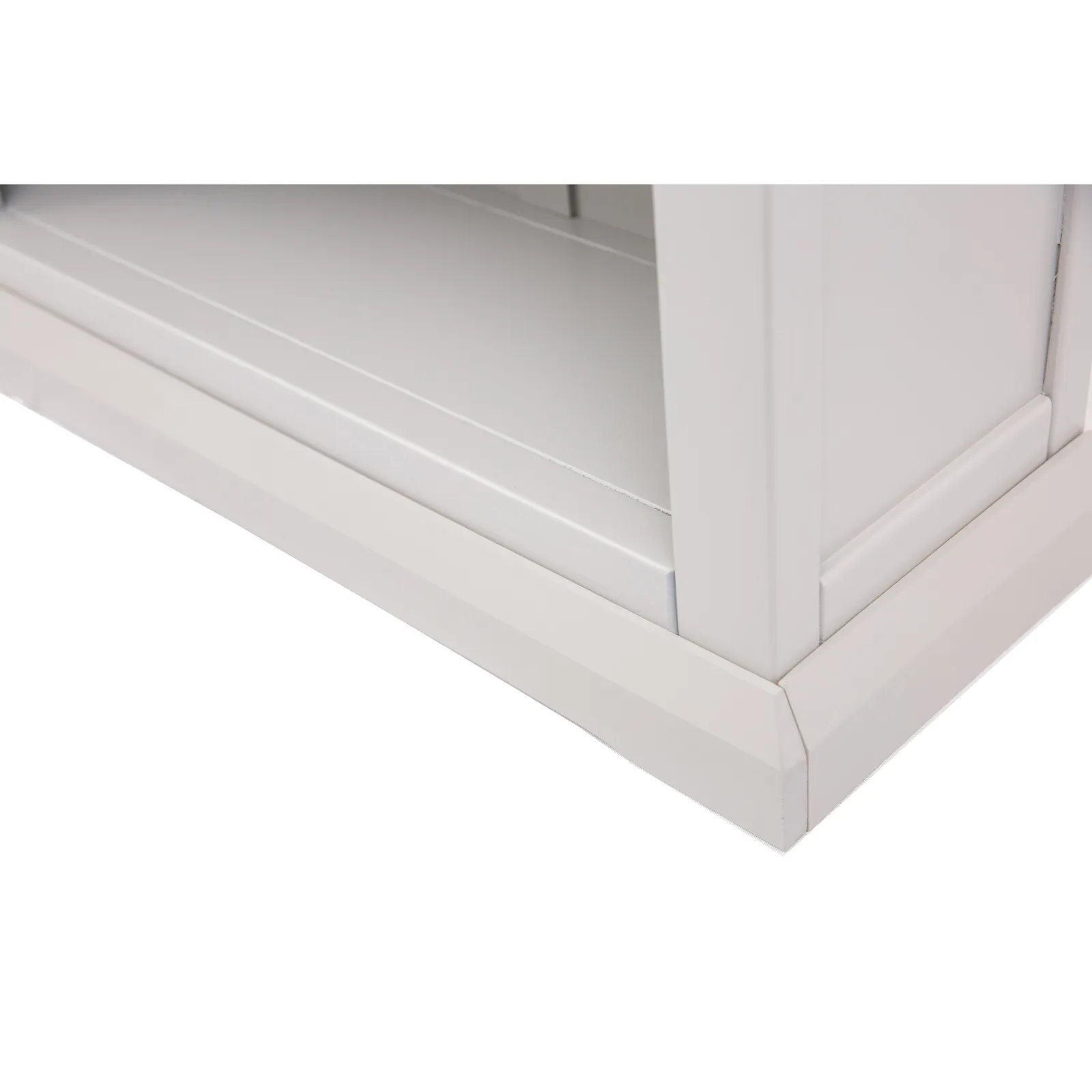 Cabinet Bits Bookcase with plinth 120x70x25cm in Light Grey 6