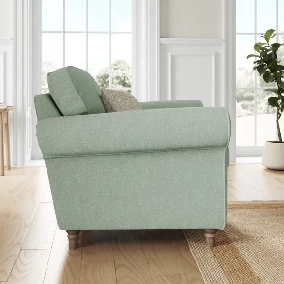 Flori Soft Chenille Armchair 2