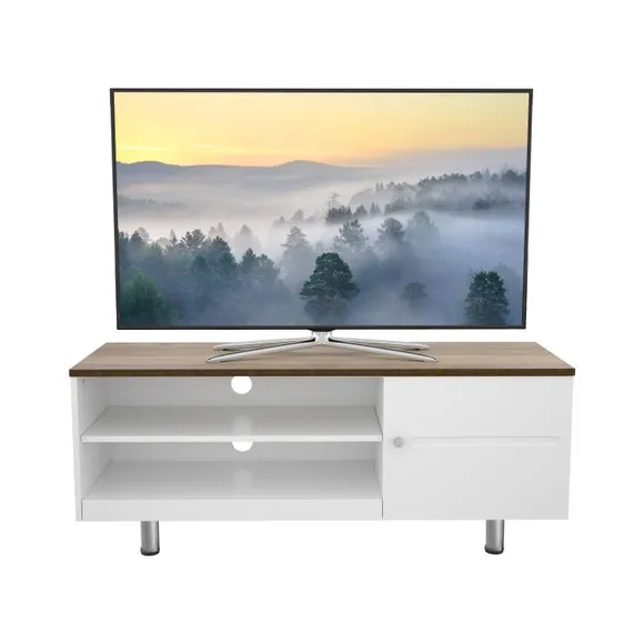 AVF White Sands Wide TV Stand for TVs up to 60” 4