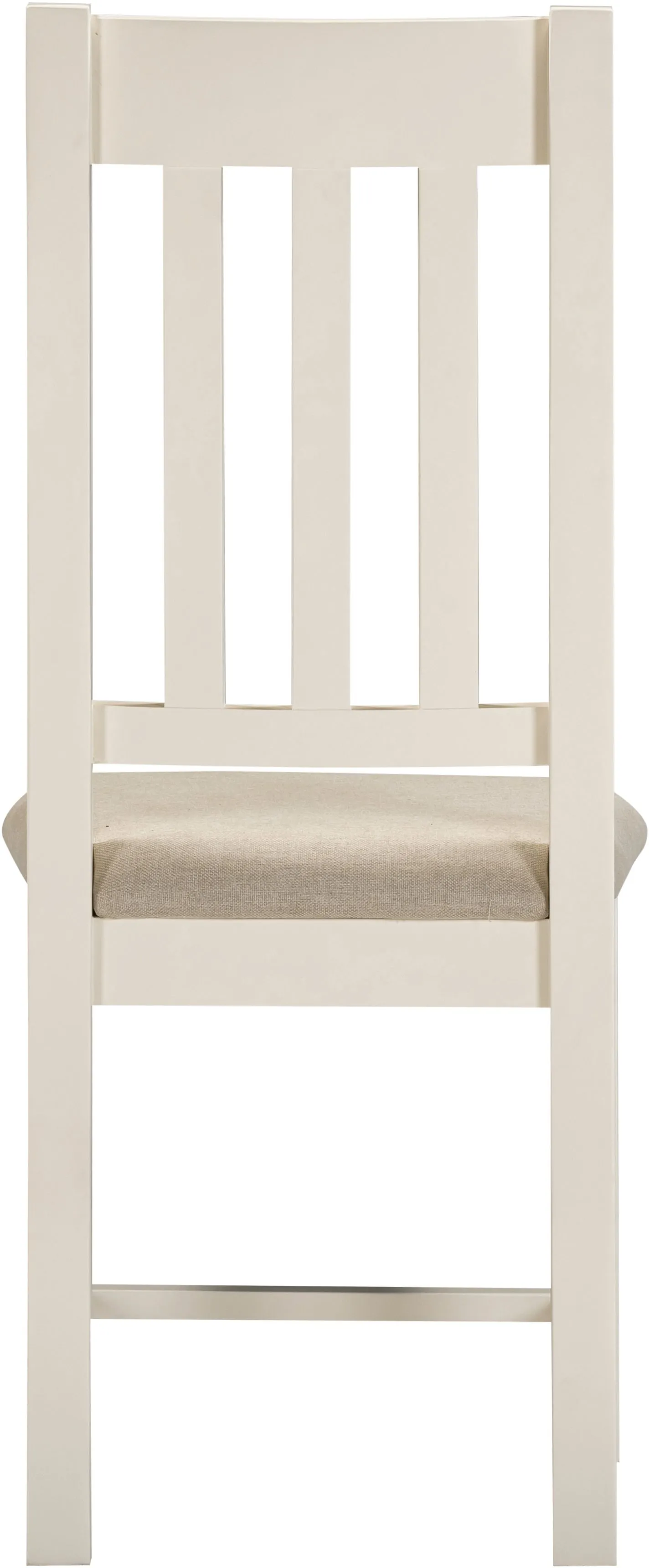 Seconique Windsor Slatted Chair (Box of 2) in Ivory 5