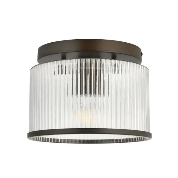 Alyn Bathroom Flush Ceiling Light 5
