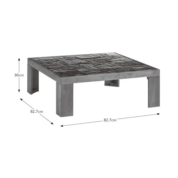 Lavina Glass Tiled Coffee Table 6