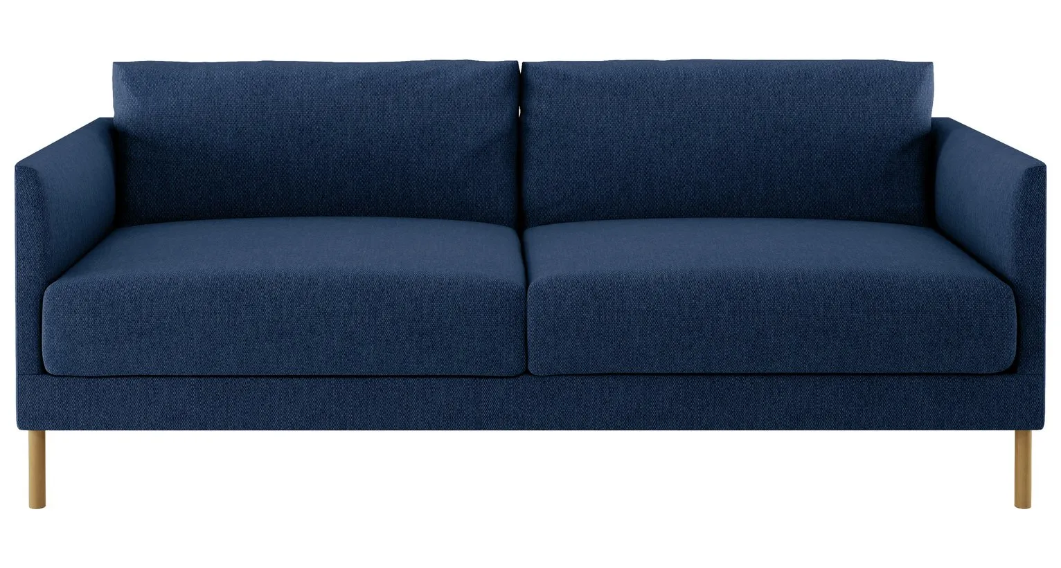 Habitat Hyde 3 Seater Fabric Sofa - Blue