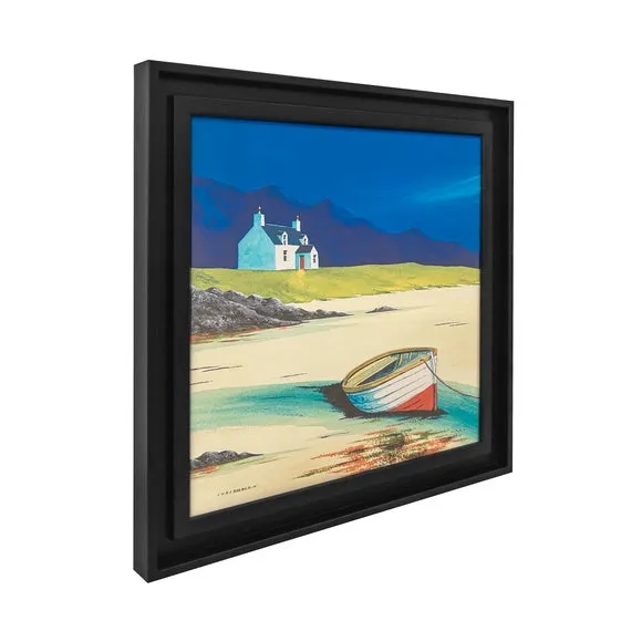 Low Tide Lewis by Anthony Barber Framed Canvas 4