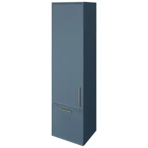 Wickes Haven Misty Blue Wall Hung Tower Unit - 1500 x 400mm