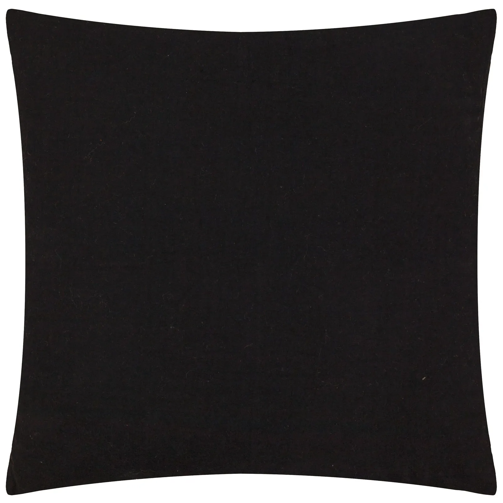 Yard Tryfan Textured 100% Cotton Cushion in Black 3