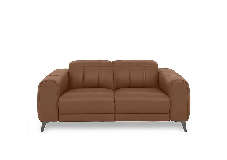Ezra 2 Seater Leather Sofa - Butterscotch