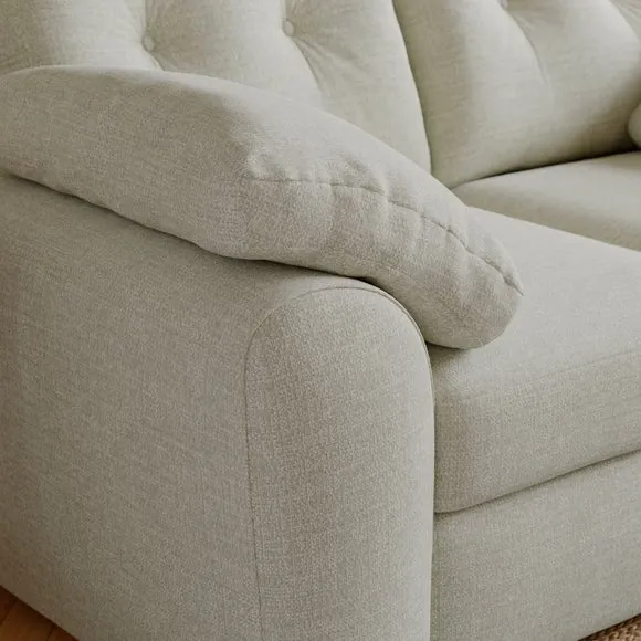 Milton Textured Chenille 2 Seater Sofa 4