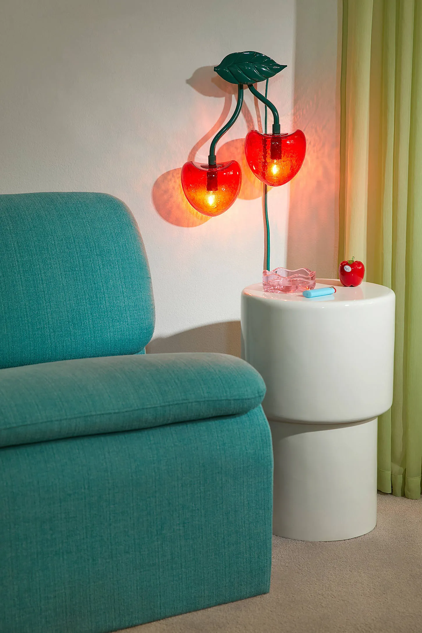 Cherry Wall Lamp - Red 2