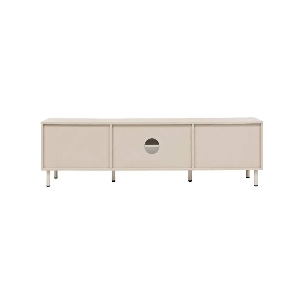 sweeek TV stand 160cm wood decor & metal in Beige 6