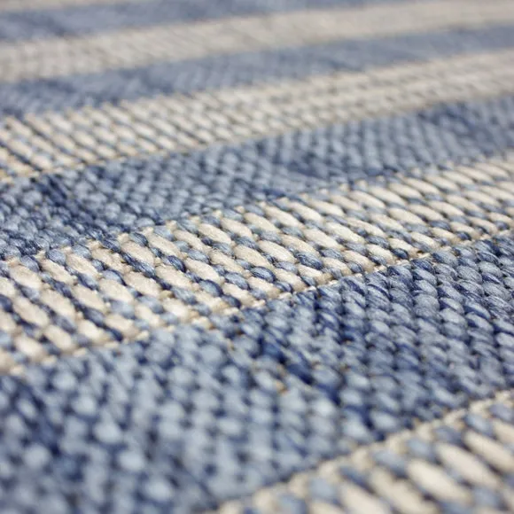 Striped Indoor Outdoor Rug 2