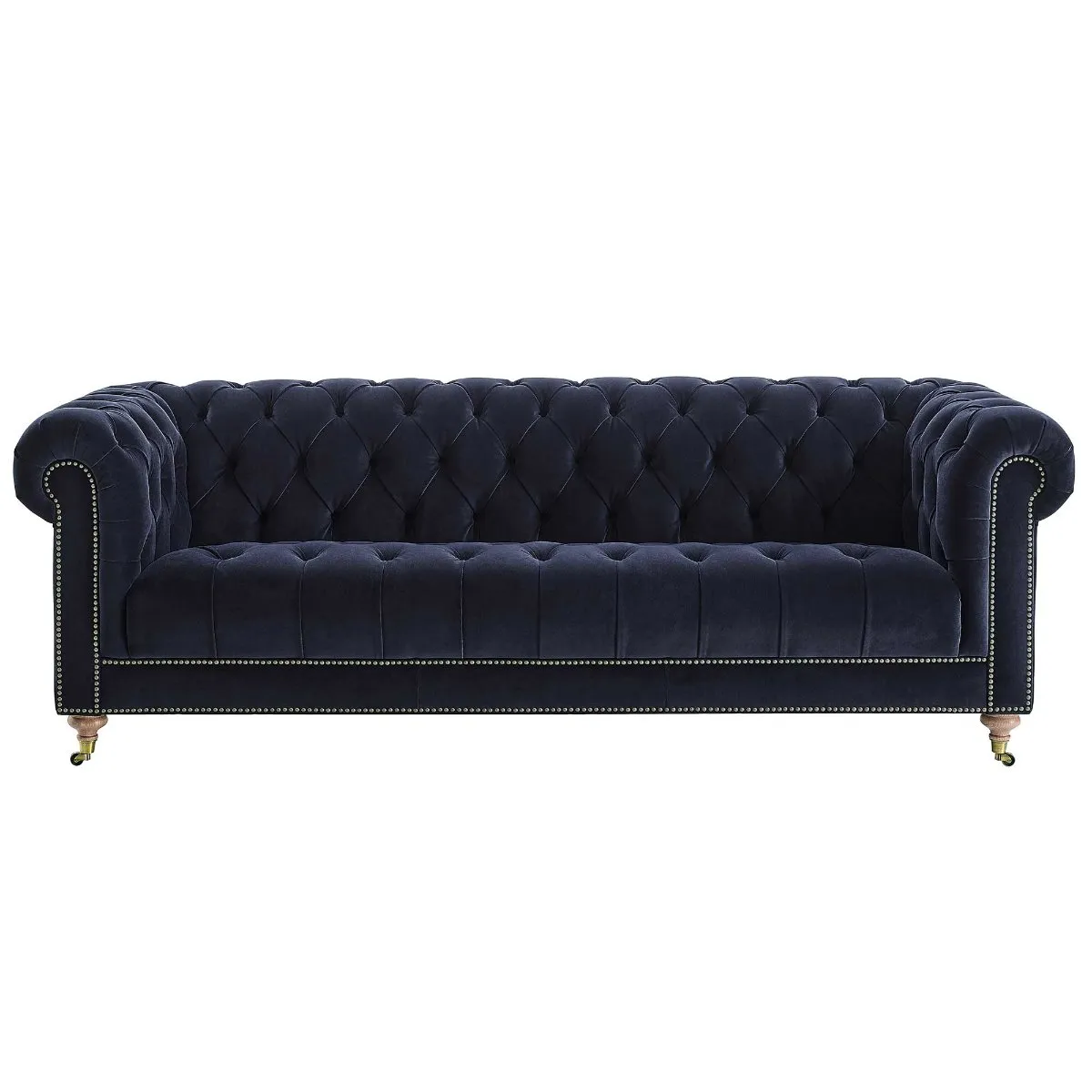 Ullswater Velvet 4 Seater Chesterfield Sofa