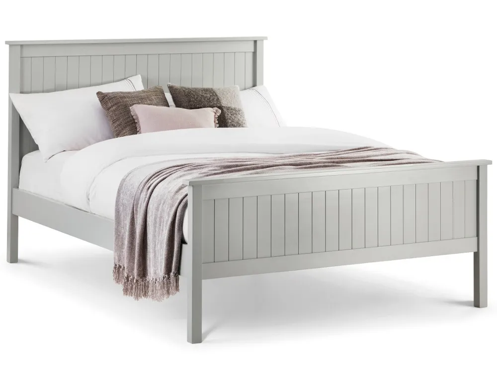 Wooden Bed Frame 3ft Single Maine Dove Grey