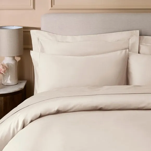 Dorma 800 Thread Count 100% Cotton Sateen Oxford Pillowcase