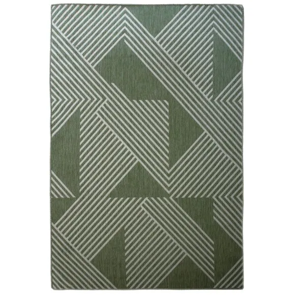 Chevron Indoor Outdoor Geometric Rug 5