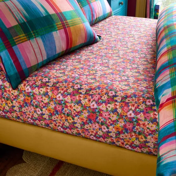 Sophie Robinson Darling Ditsy 100% Cotton Fitted Sheet 1