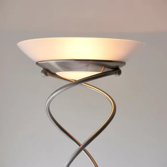 Vogue Lukas Uplighter Mother & Child Metal Floor Lamp 5
