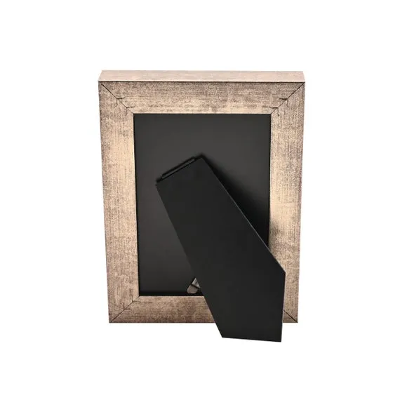 Hestia Black Box Photo Frame With Gold Edge 3