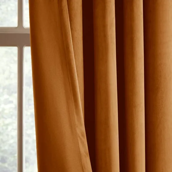 Luxe Velour Eyelet Curtains (Blackout Available) 5