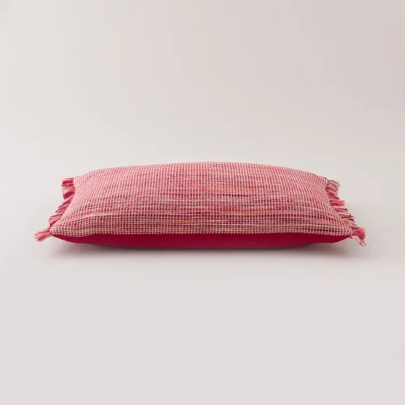Ava Fringe Cotton Rectangle Cushion 4