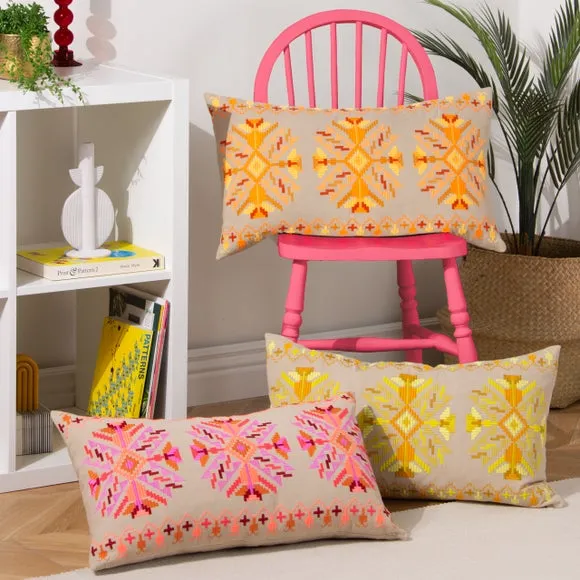 Furn. Kalina Cotton Rectangle Cushion 6