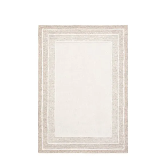 Cedar and Sage Tonal Border Rug