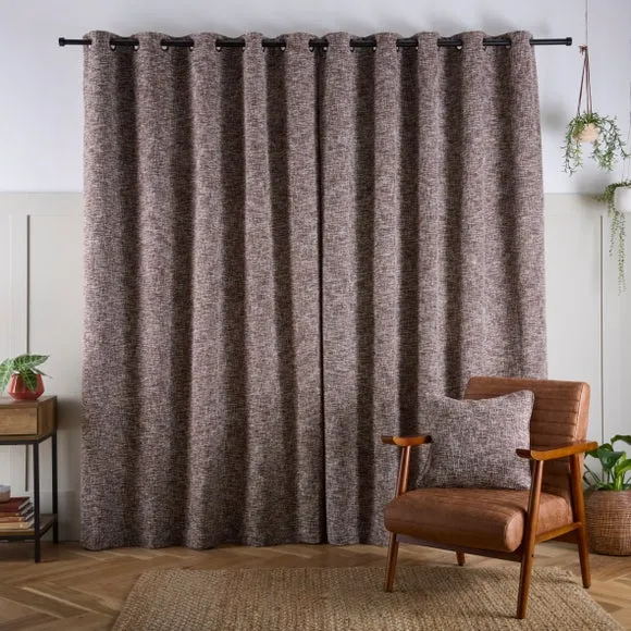 Everson Boucle Eyelet Curtains 4