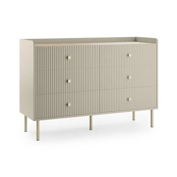 Georgi Wide 6 Drawer Chest 2