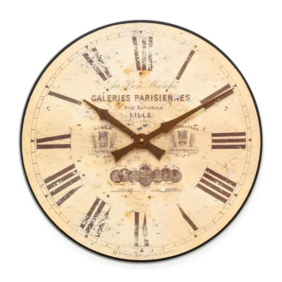 Parchment Coloured Antique Dial Wall Clock 2