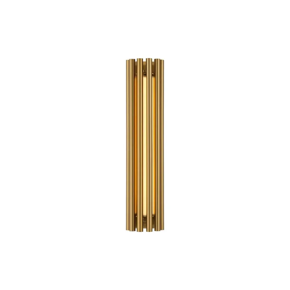 Netlighting Maytoni Sonata Modern Integrated LED Wall Lamp Brass 3000K in Gold 4