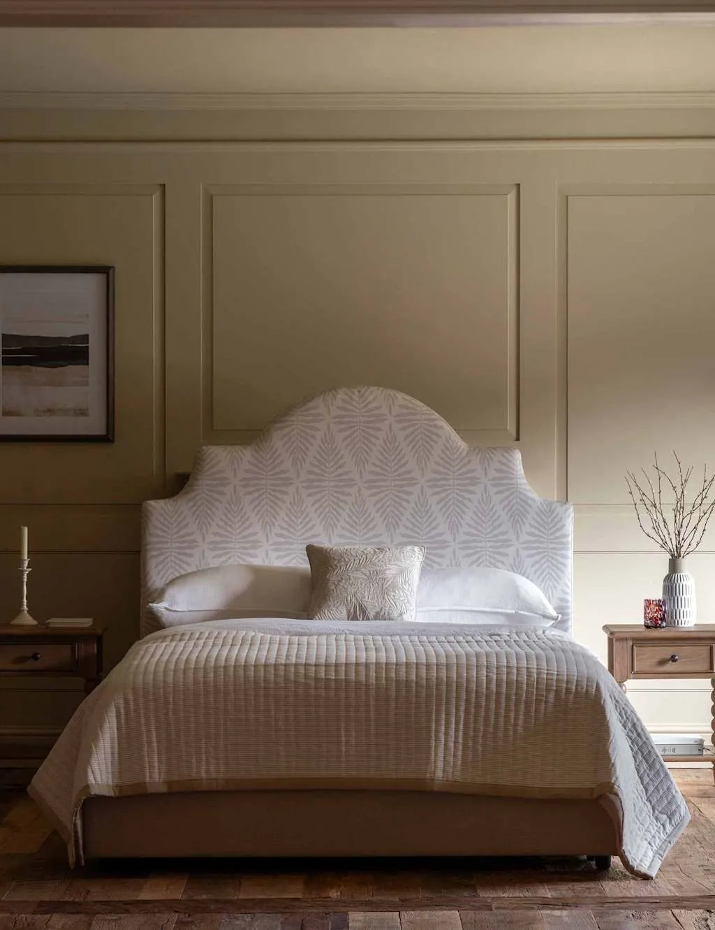 Gallery Direct Wilton Ottoman Storage Bed Oatmeal