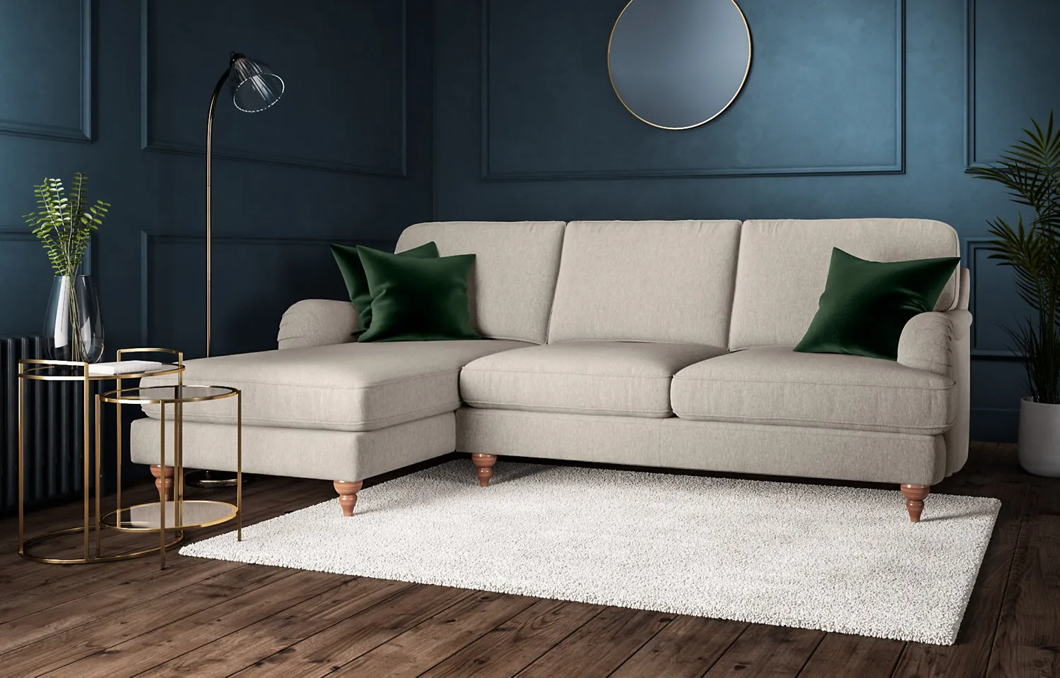 M&S Rochester Chaise Sofa (Left-Hand)