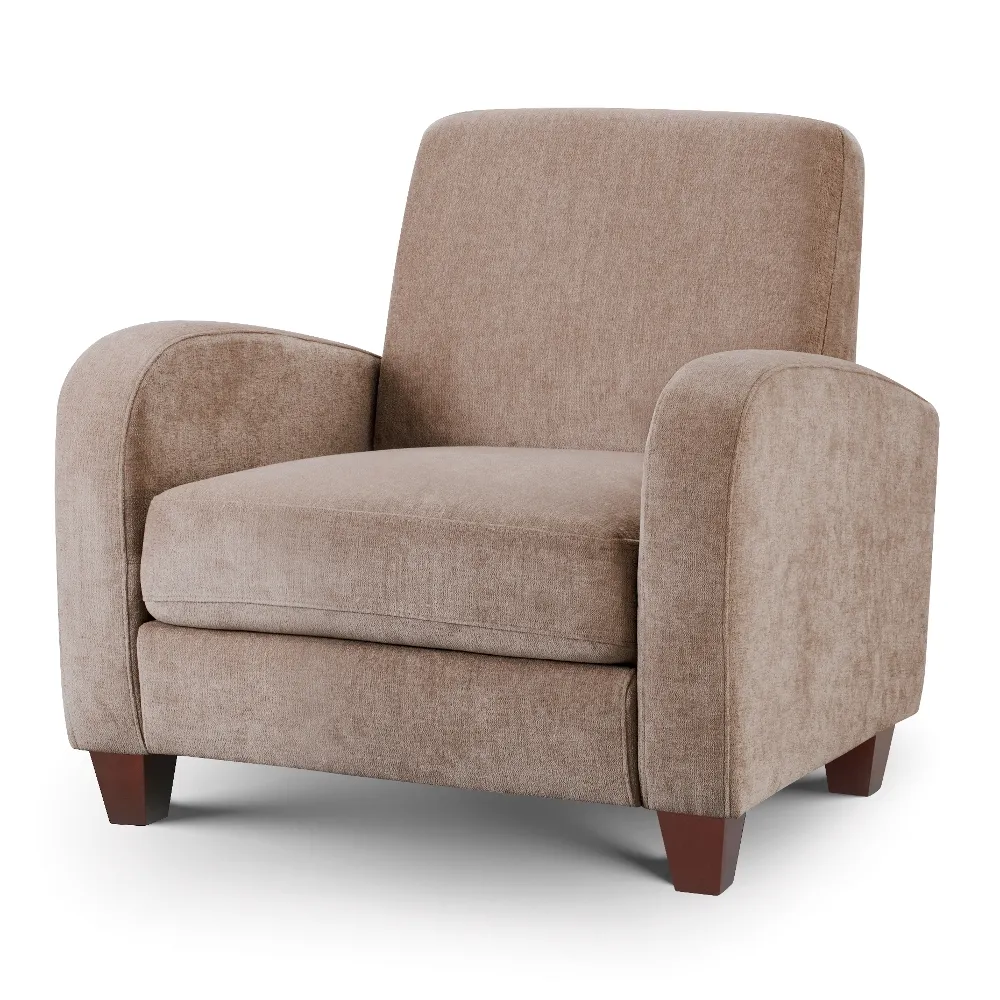 Vivo Mink Fabric Chair