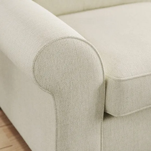 Flori Chunky Chenille Corner Sofa 5