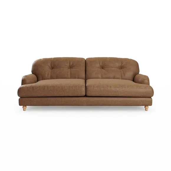 Martha 4 Seater Arizona Faux Leather Sofa 2